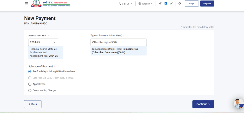 how to link aadhar to pan