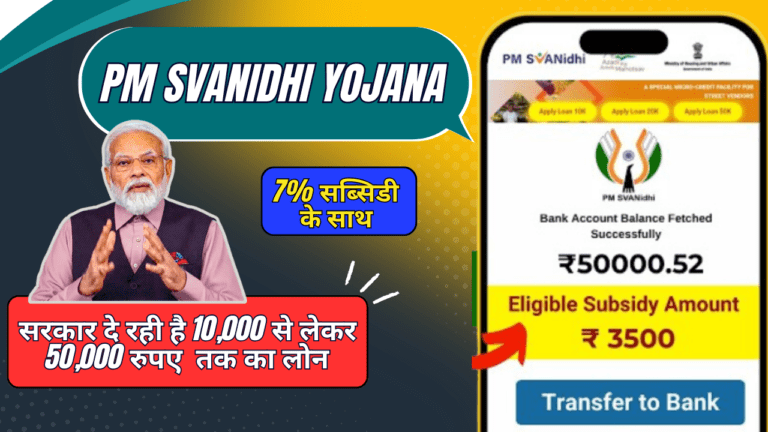 PM Svanidhi Yojana