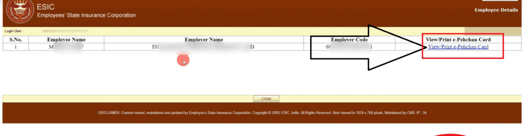 esic card download