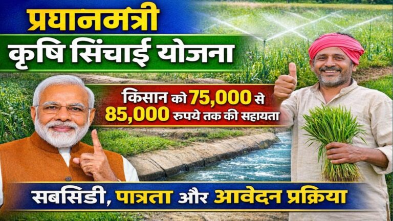 Pradhan Mantri Krishi Sinchayee yojna 