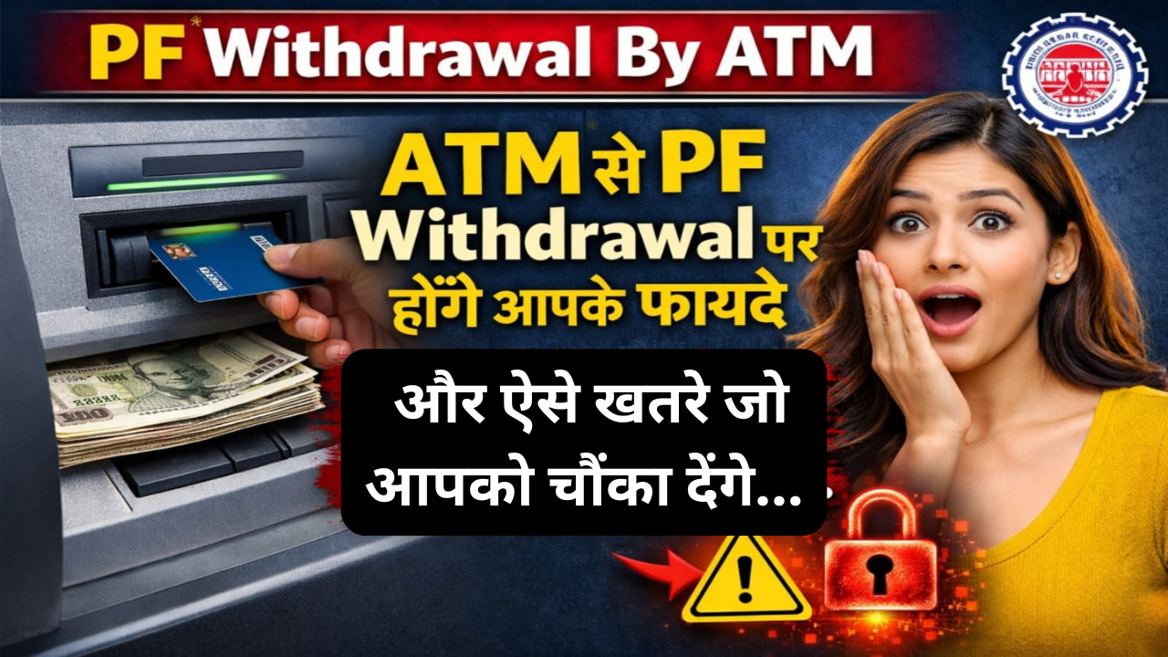 PF Withdrawal By Atm : ATM से PF Withdrawal पर होंगे आपके फायदे और ऐसे खतरे जो आपको चौंका देंगे... 1 PF Withdrawal By Atm