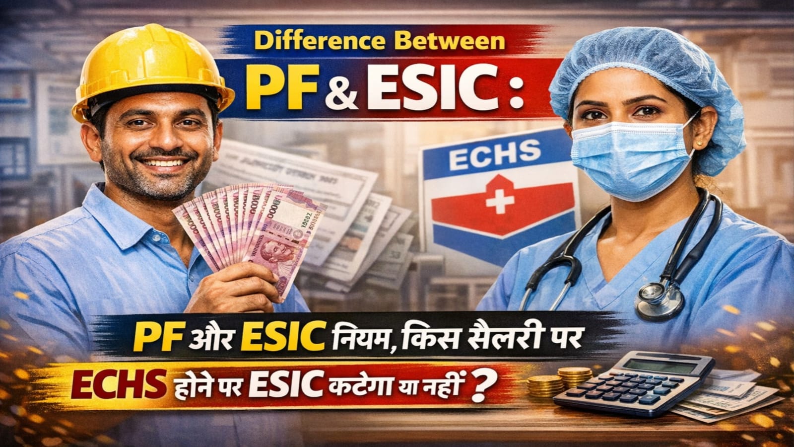 Difference Between PF & ESIC