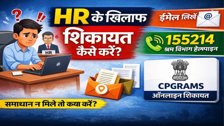 HR Complaint Kaise Kare