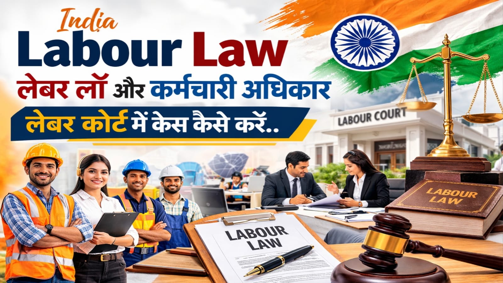 India Labour Law : लेबर लॉ और कर्मचारी अधिकार, लेबर कोर्ट में केस कैसे करें.. 1 India Labour Law
