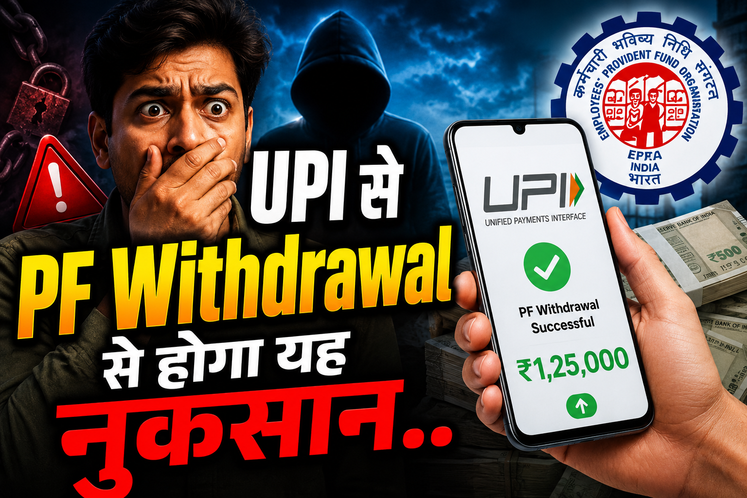 UPI PF Withdrawal